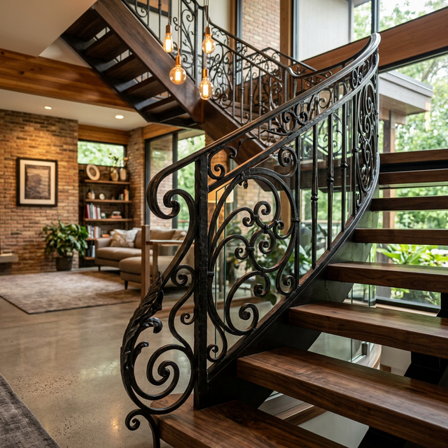 Barandilla de hierro